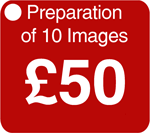 Image Preparation: 50 for up to 10 images