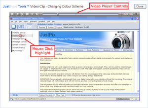 JustType Tools Video Clip Diagram